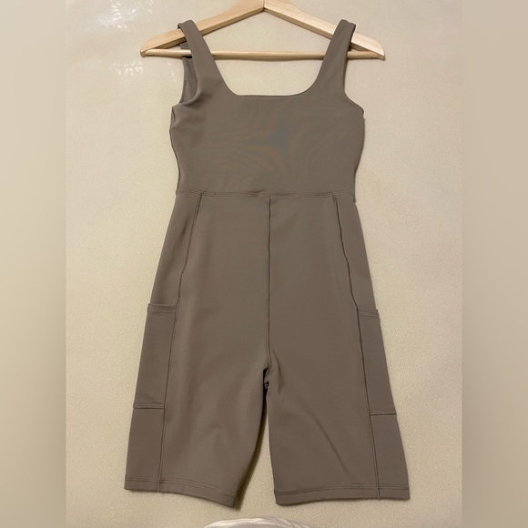 Oak + Fort Beige Romper - Picture 1 of 5